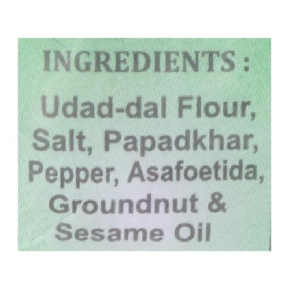 Lijjat Papad - Urad Mini, 1 Kg Pouch-2.webp